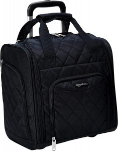 AmazonBasics  Rolling Travel Luggage Bag