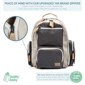 bably baby diaper backpack