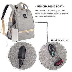 Breast Pump Backpack With Usb Charging Port