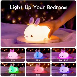 Cute Bunny Kids Night Light