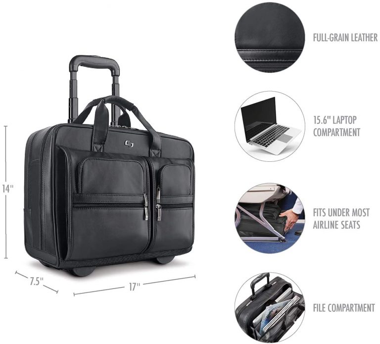 Top 10 Best Briefcase Roller Bags Reviews - Brand Review