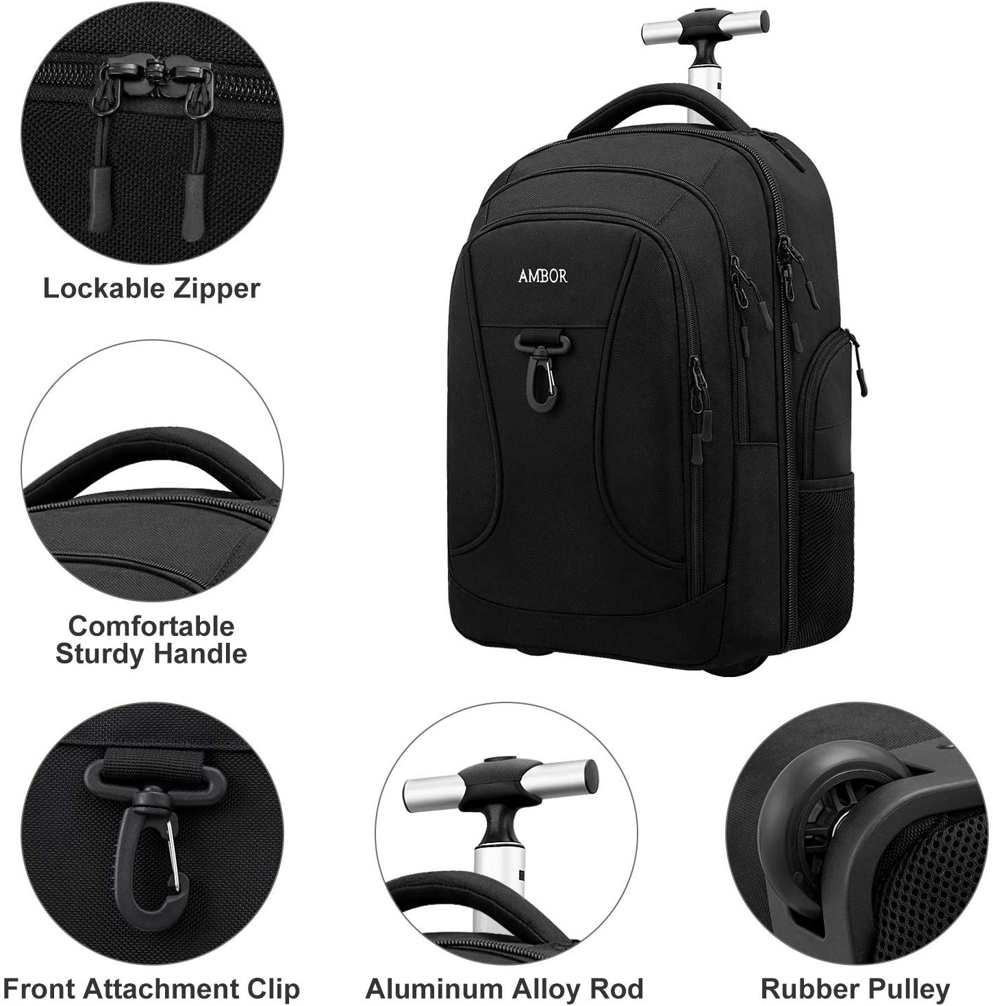 Top 10 Best Wheeled Computer Bags Reviews - Brand Review