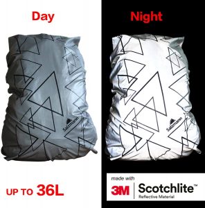 Salzmann 3M Reflective Backpack Cover