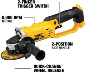 dewalt dcg412b 20v max