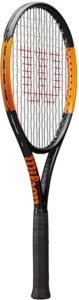 wilson burn tennis racket