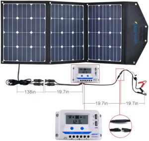 120 watt solar panel kit