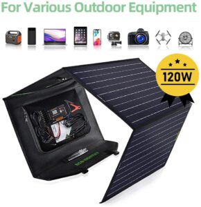 120w foldable solar panel