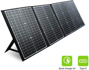 120w portable folding solar panel