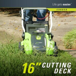 Greenworks 16 inch Electric Lawn Mower