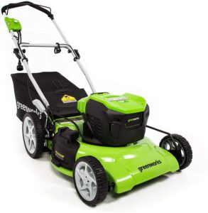 greenworks 13 amp lawn mower