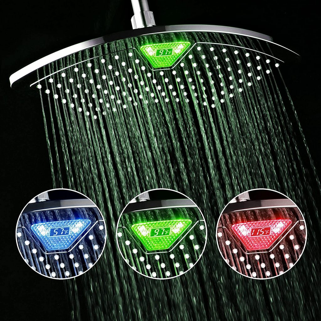 Top 10 Best Led Rain Shower Heads Reviews Brand Review