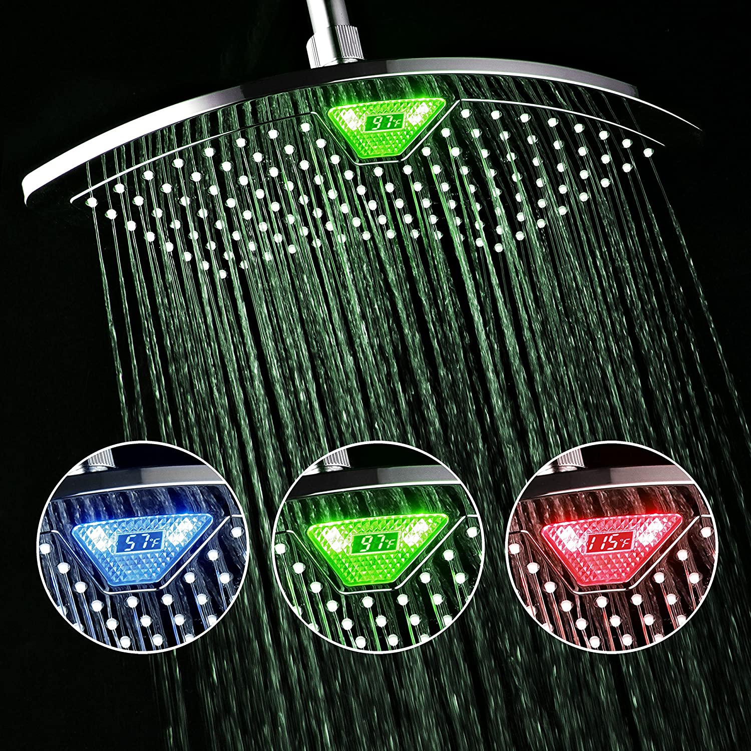 Top 10 Best LED Rain Shower Heads Reviews Brand Review