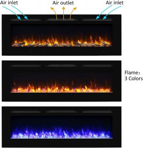 PuraFlame Alice Electric Fireplace