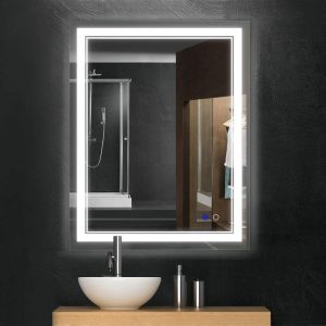 bathroom led vanity mirror