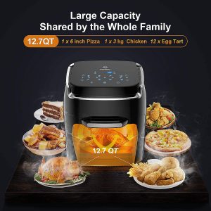 moosoo 8-in-1 air fryer oven