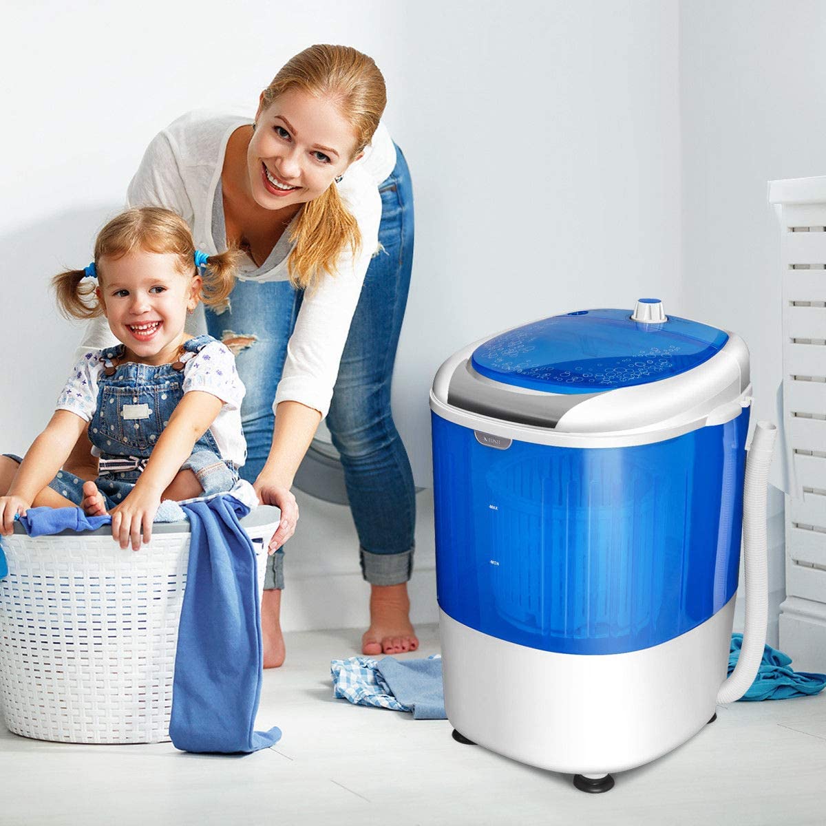 Portable washing promo machine