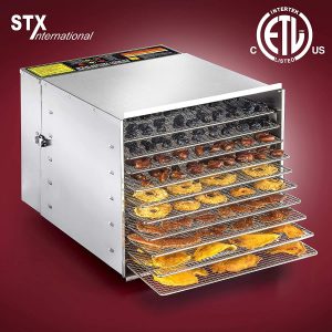 STX Commercial Stainless Steel Food Dehydrator