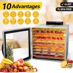 VVinRC Commercial Food Dehydrator