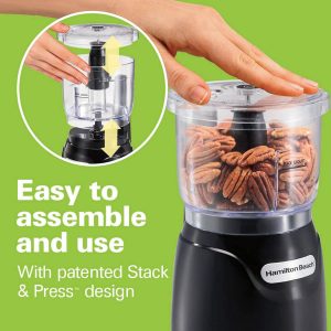 Hamilton Beach Mini 3-Cup Food Processor