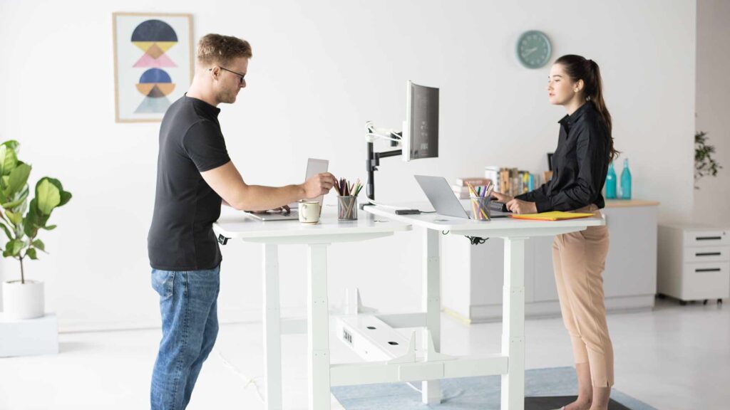 How long should you stand at a standing desk